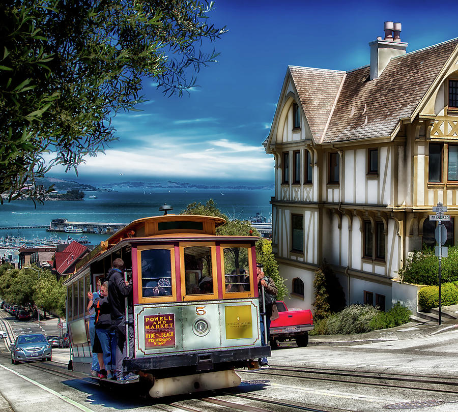 Hyde Street Cable Car Photograph by Mountain Dreams