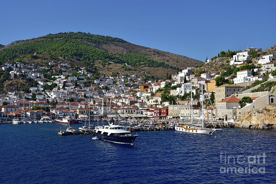 Hydra island in Greece III Photograph by George Atsametakis