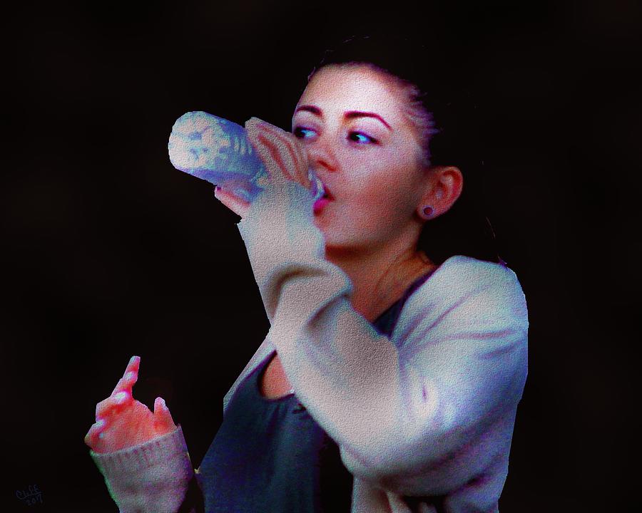 Hydrate Digital Art by Cliff Wilson
