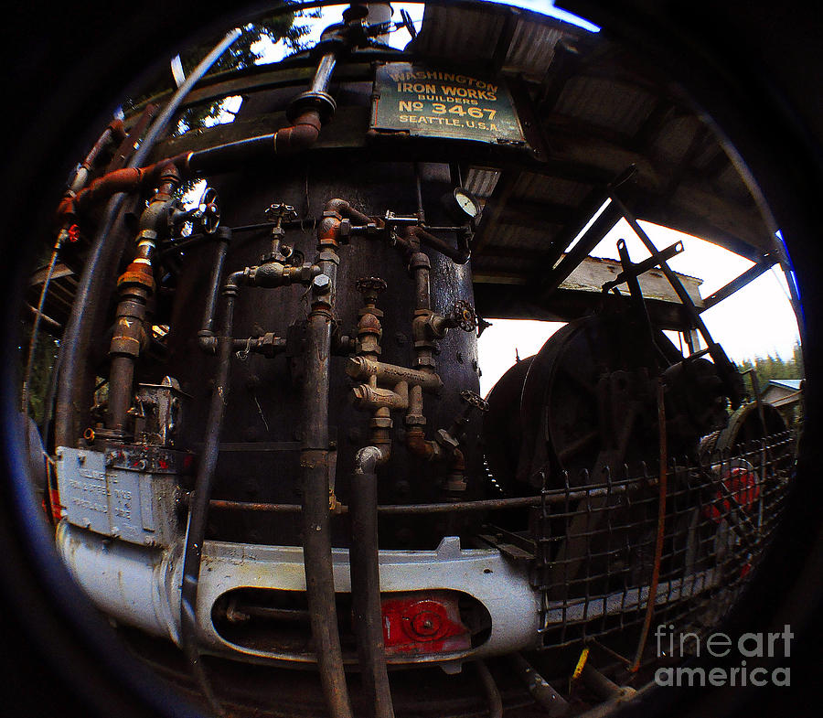 Hydraulic-Mechanical Managerie Photograph by Clayton Bruster