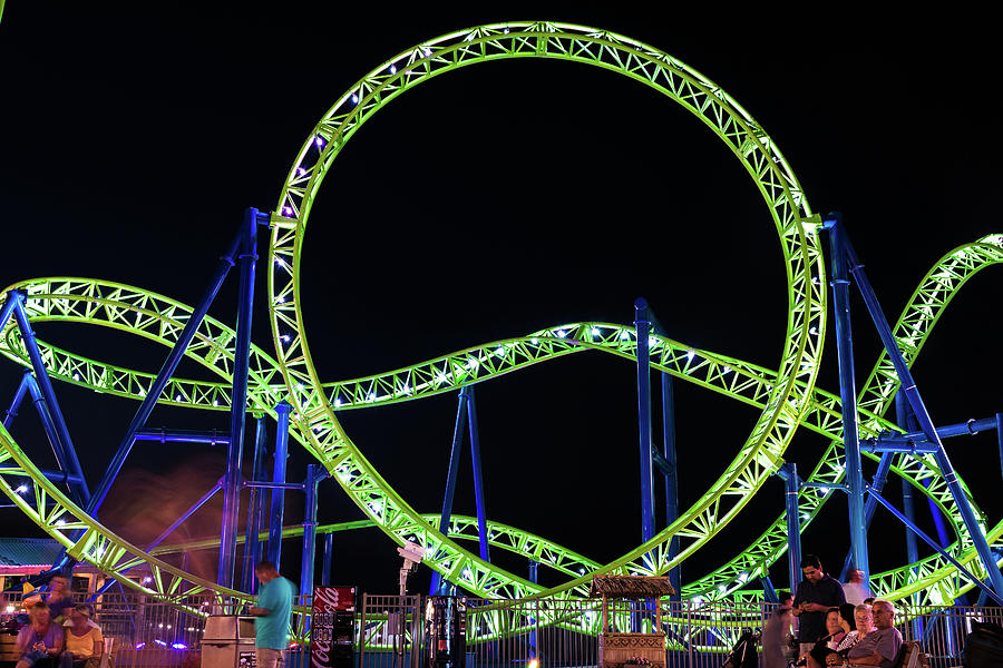 Hydrus Rollercoaster Photograph by Bob Cuthbert | Fine Art America