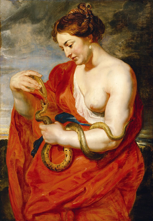 Hygeia Goddess of Health Painting by Peter Paul Rubens