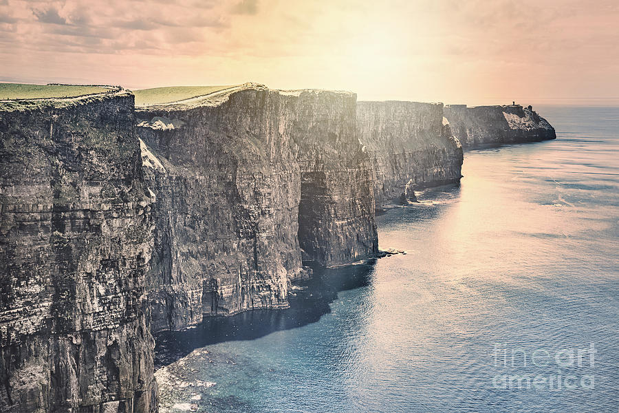 Landmark Photograph - Hymn Of The Cliffs by Evelina Kremsdorf