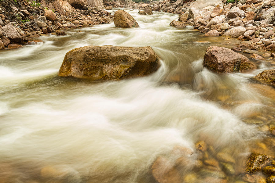 Hypnotized By A Rocky Mountain Stream Photograph by James BO Insogna
