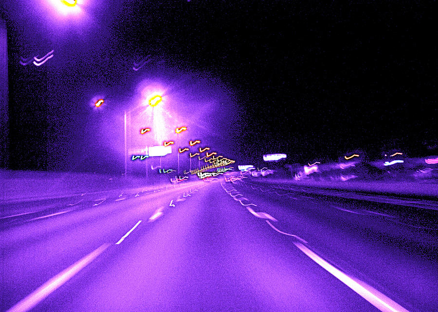 I-95 at Night 02 Photograph by John Vincent Palozzi