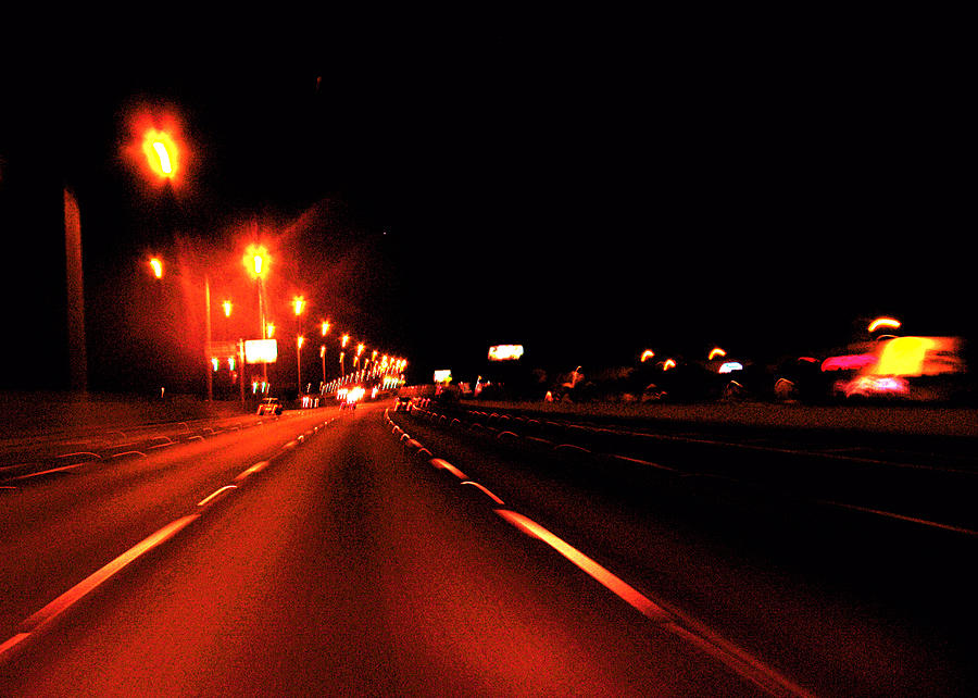 I-95 at Night 03 Photograph by John Vincent Palozzi