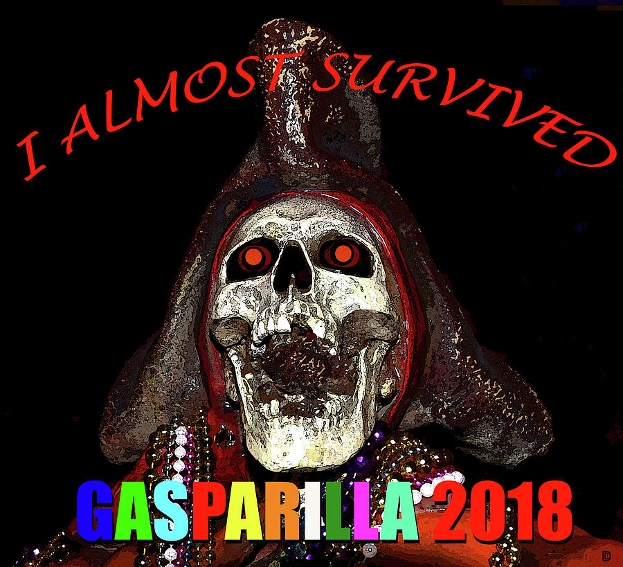 I almost survived 2018 Painting by David Lee Thompson