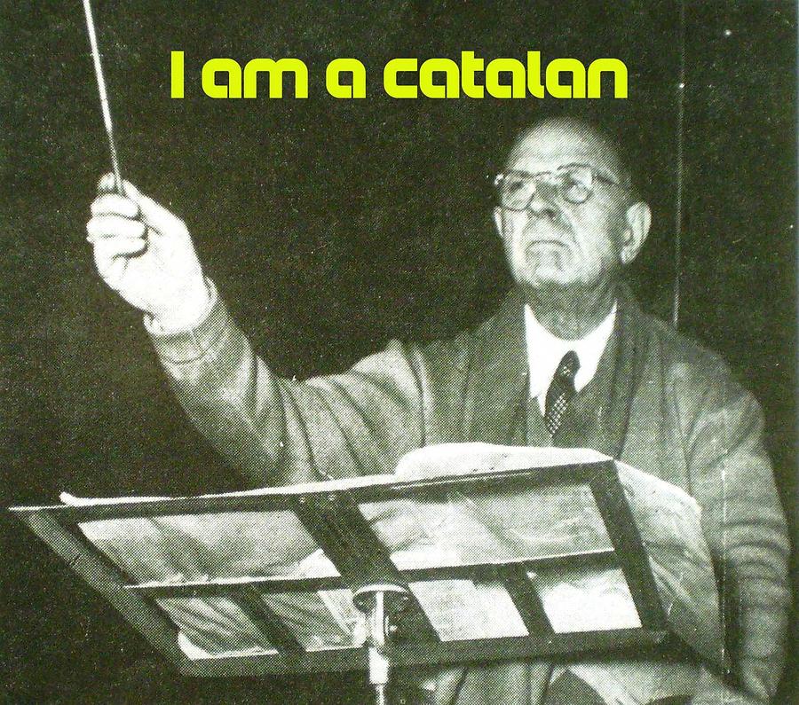 I Am a Catalan by Pablo Casals a Painting by Celestial Images