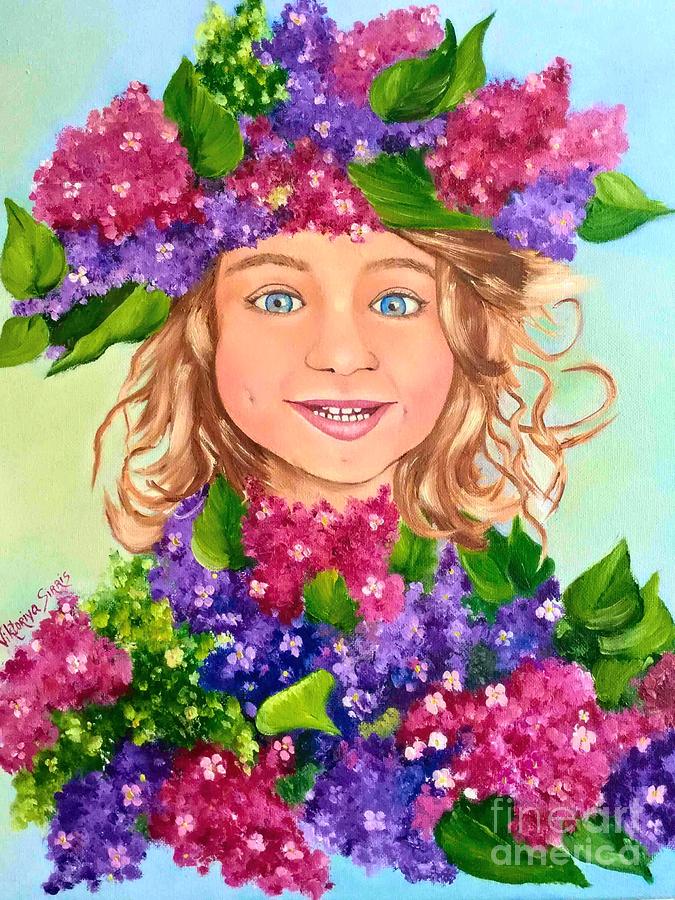 I Am Spring And I Am Coming, Coming  Painting by Viktoriya Sirris