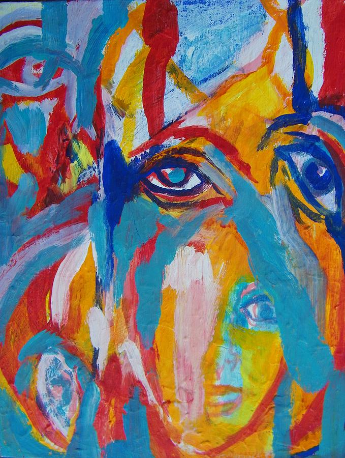 I Am a Work in Progress Painting by Judith Redman