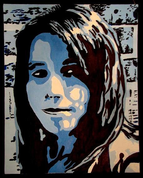 I Am Blue Painting by Megan Shannon - Fine Art America