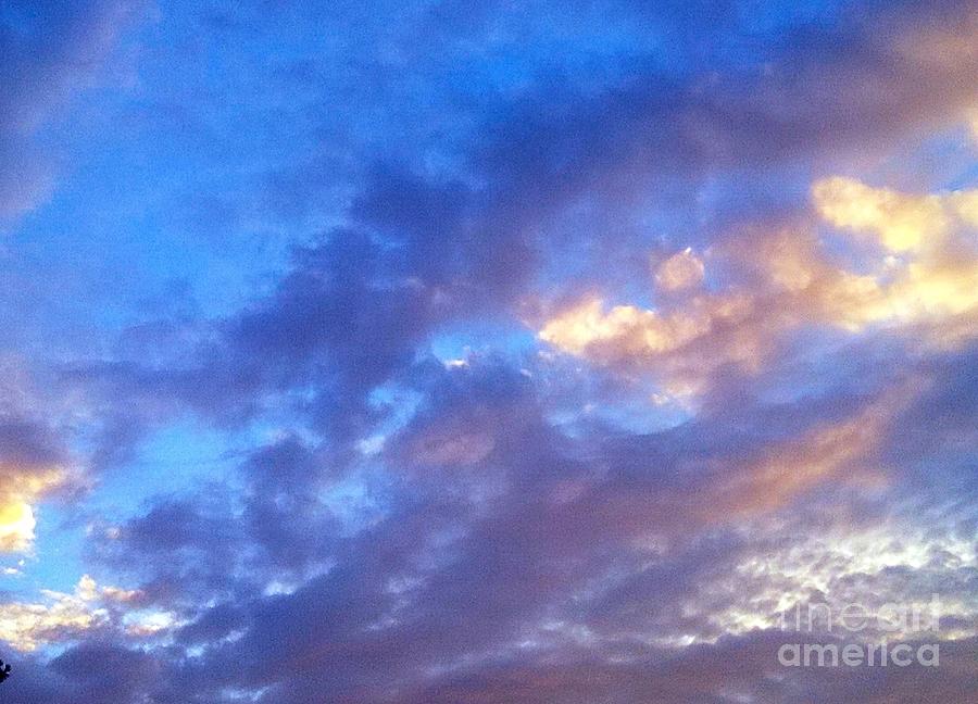Clouds Photograph - I Am by Diamante Lavendar