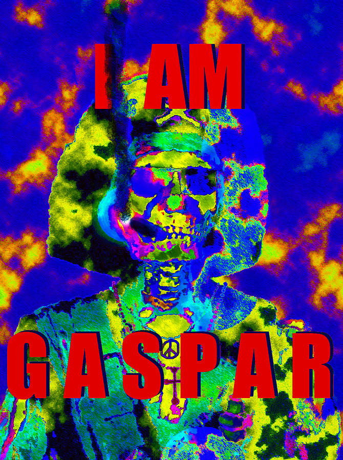 I am Gaspar work A Painting by David Lee Thompson