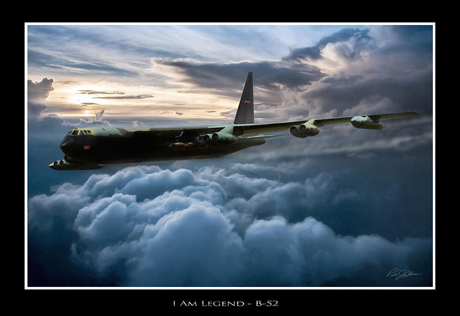 I Am Legend B-52 V2 Digital Art by Peter Chilelli
