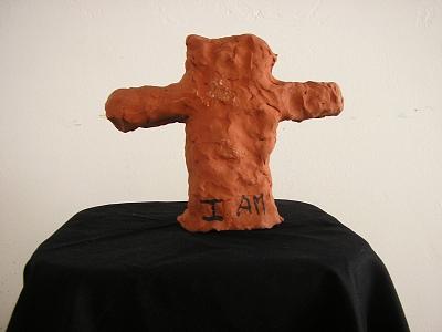 Religion Sculpture - I Am by Margaret Knight Religion Sculpture - I Am by Margaret Knight