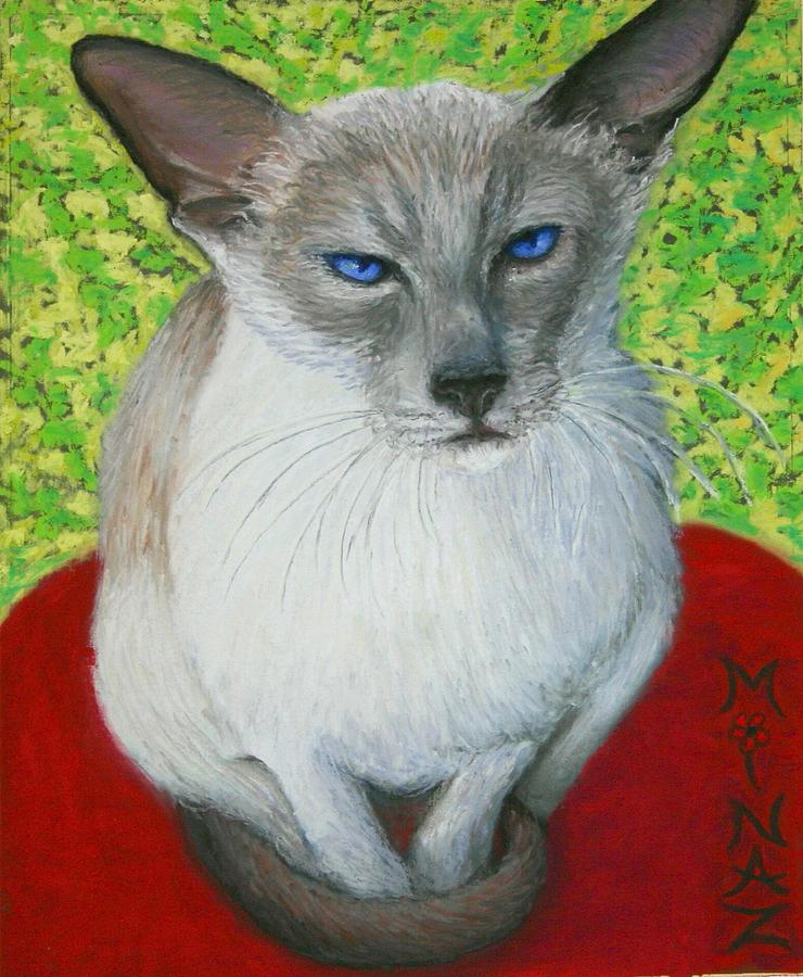 I Am Siamese if you Please Painting by Minaz Jantz - Fine Art America