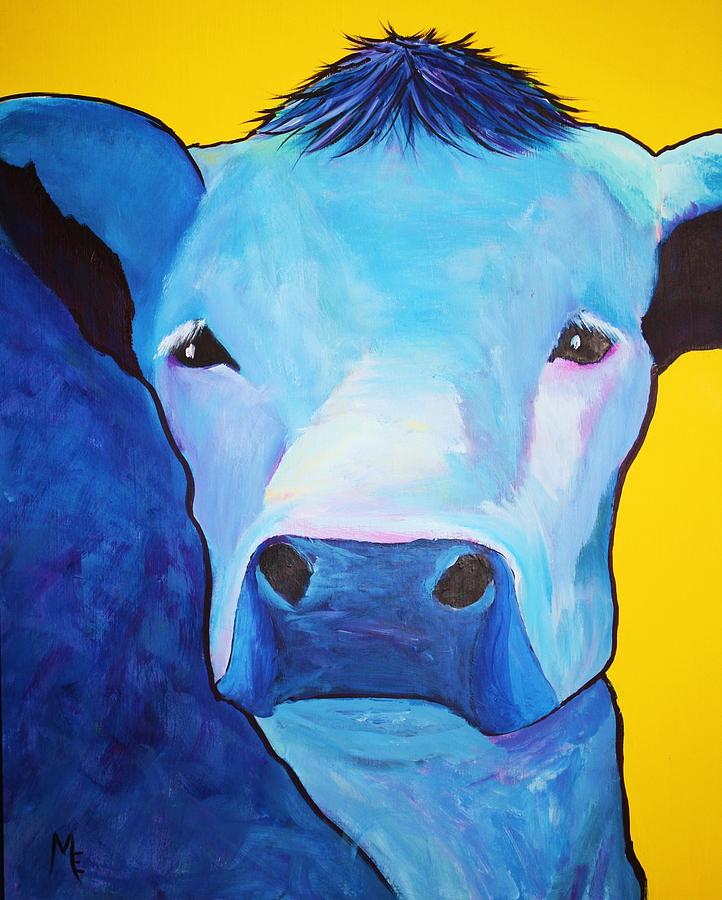 I Am So Blue Painting by Melinda Etzold