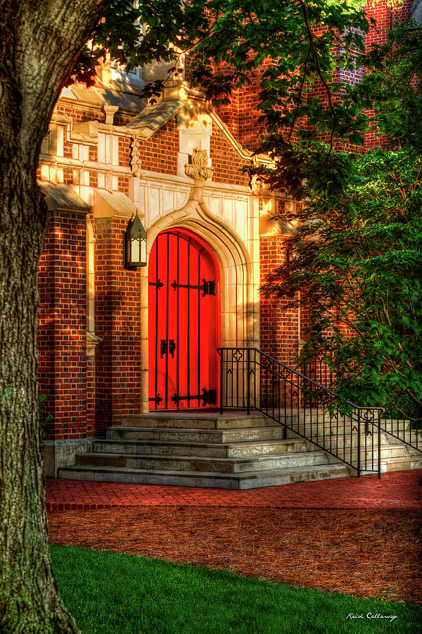 I AM The Door St Lukes Episcopal Church Art Photograph by Reid Callaway