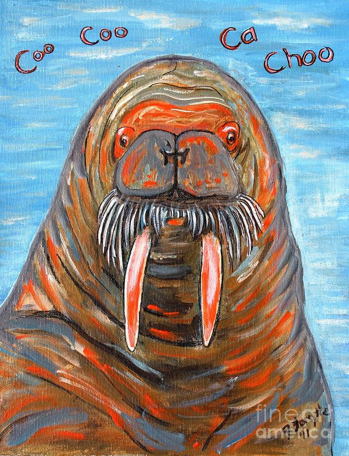 I Am the Walrus Painting by Jeanne Forsythe