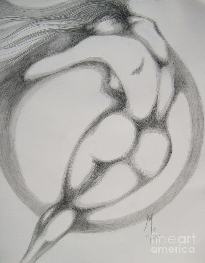 I Am The Wind Drawing by Marat Essex