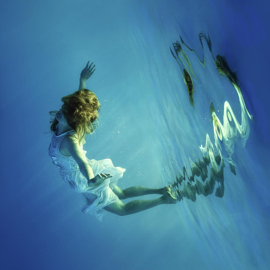 Girl Photograph - I Can Fly by Dmitry Laudin Girl Photograph - I Can Fly by Dmitry Laudin