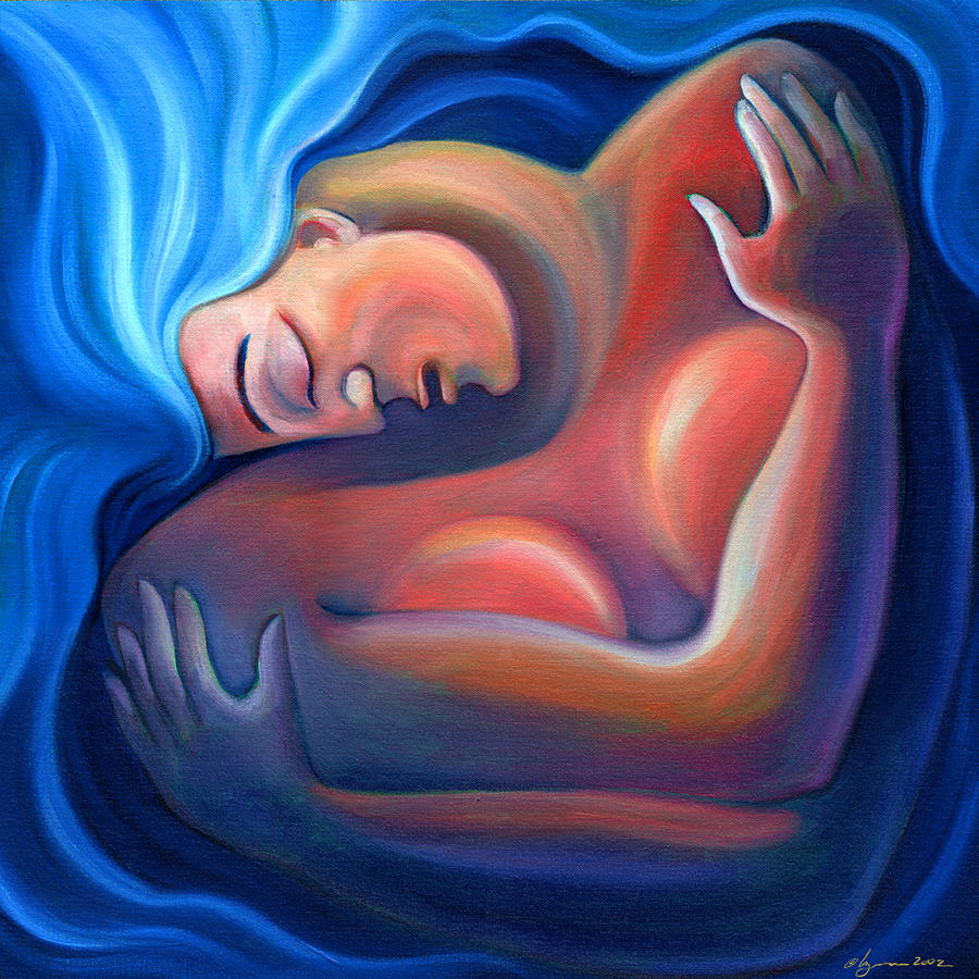 Dreams Painting - I Deeply and Completely Love and Accept Myself by Angela Treat Lyon