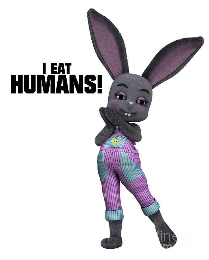 I Eat Humans Digital Art