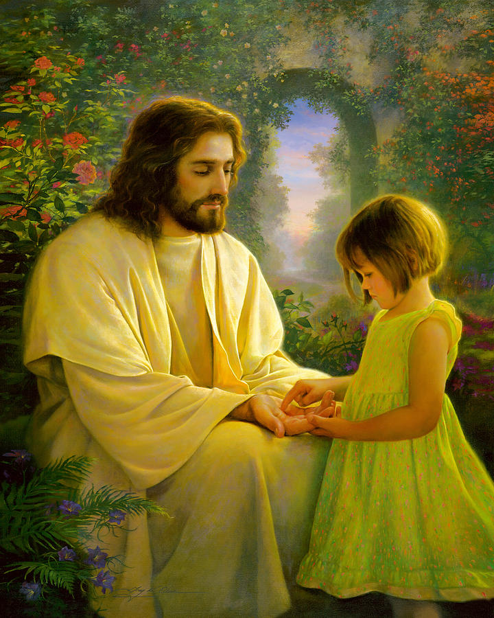 I Feel My Saviors Love Painting by Greg Olsen