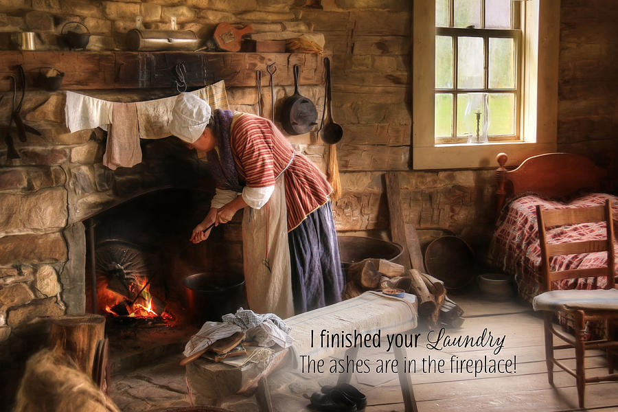 I Finished Your Laundry Photograph by Lori Deiter