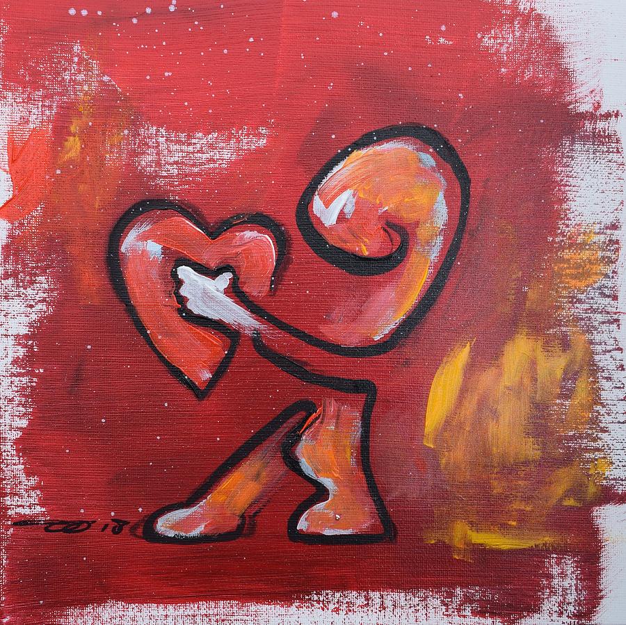 I gave you my heart SK2180405 Painting by Eduard Meinema