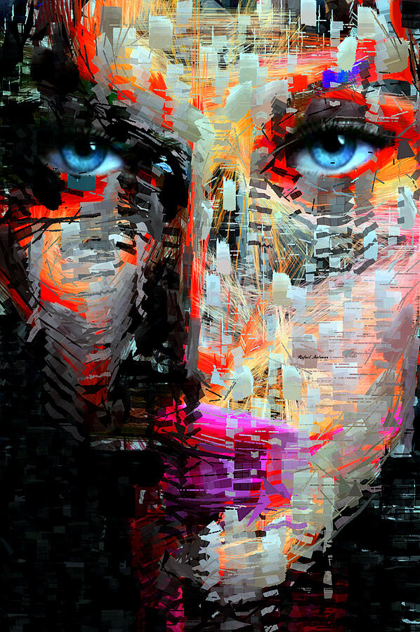 I Got My Eyes On You Digital Art by Rafael Salazar