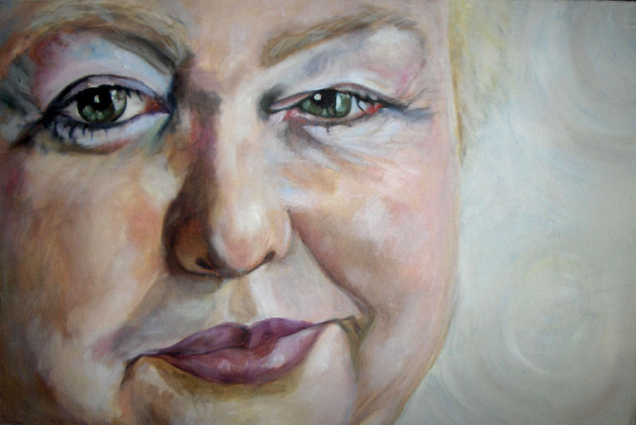 Portrait Painting - I Have Become Her by Alyson Harris