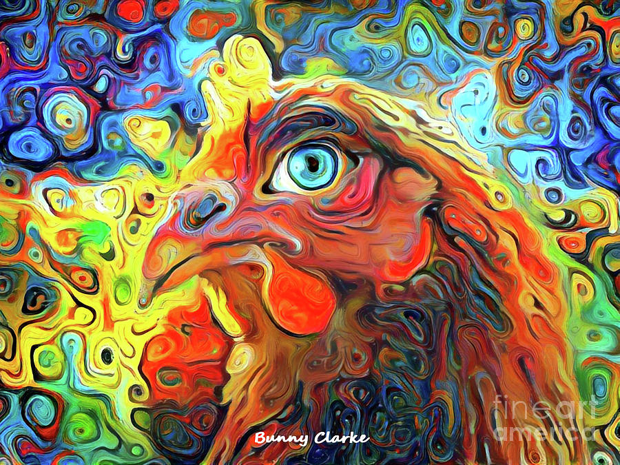 I Have My Eye On You Digital Art by Bunny Clarke