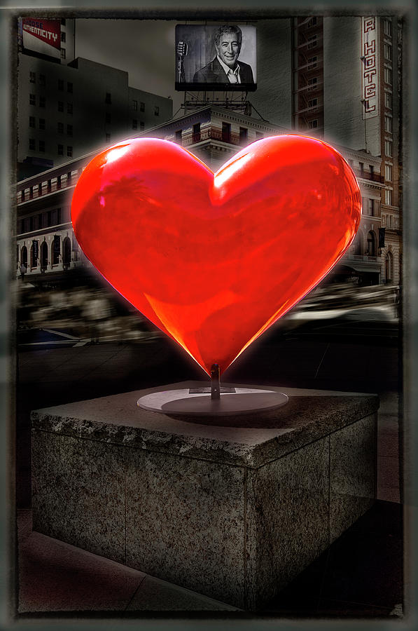 I left my Heart in San Francisco Photograph by Gary Warnimont