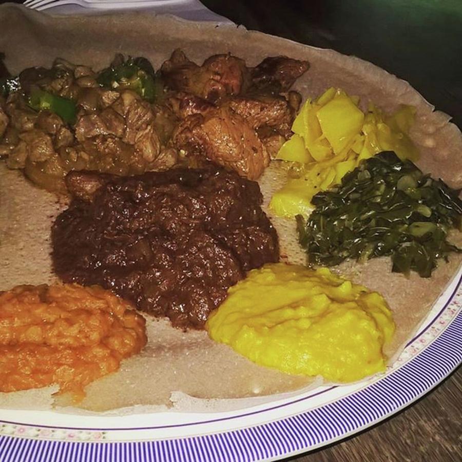 Ethiopian Photograph - I Love Food Adventures.. Gored Gored by Elysha Perry
