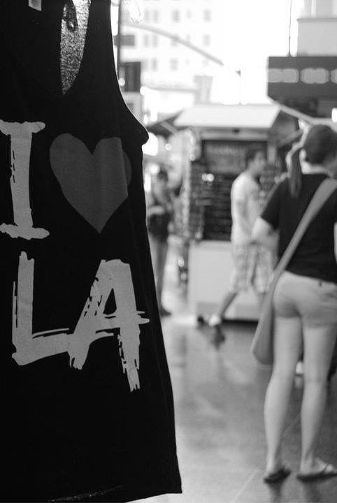 Los Angeles Photograph - I Love LA by Sin Lanchester