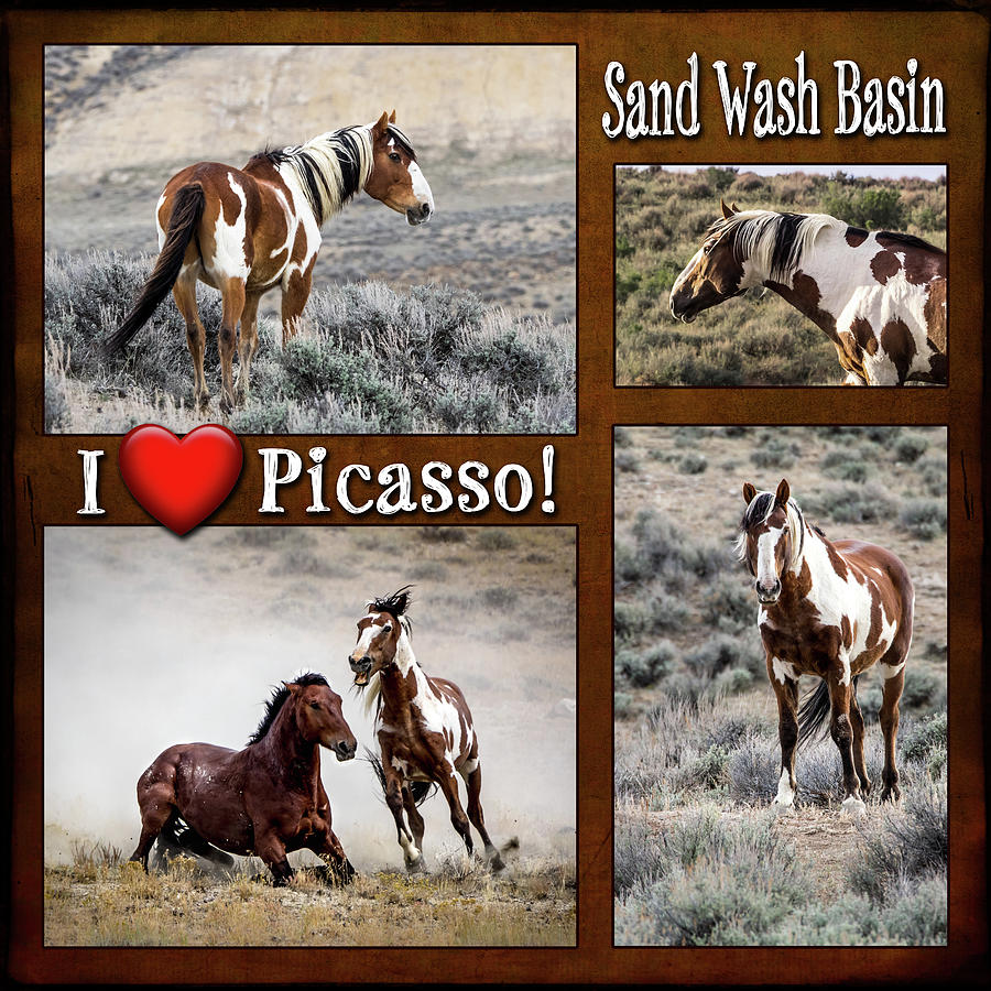 I LOVE Picasso Collage by Nadja Rider I LOVE Picasso Collage by Nadja Rider