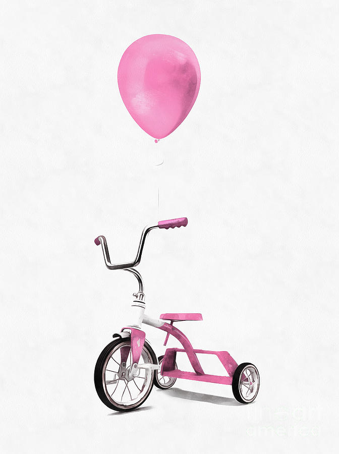 I Love Pink Digital Art by Edward Fielding