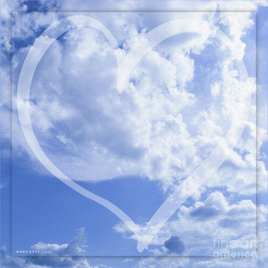 I Love You To The Clouds And Back Photograph by Mona Stut