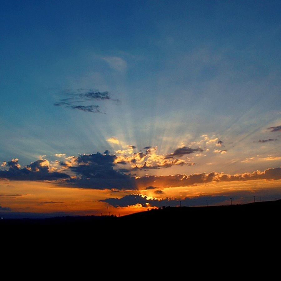Sunset Photograph - Glorious by Jidapa Berczik