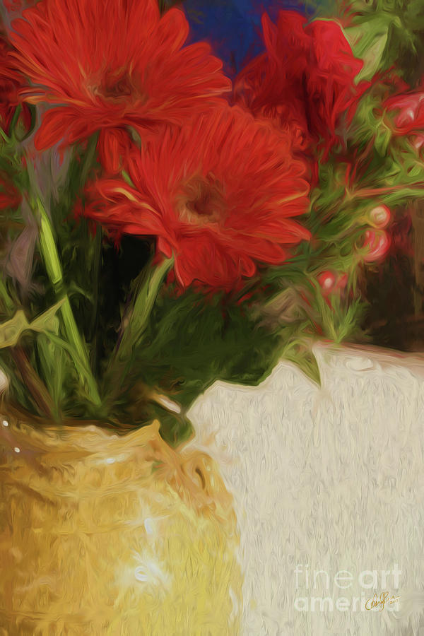 I Must Have Flowers Always and Always Digital Art by Cheryl Rose