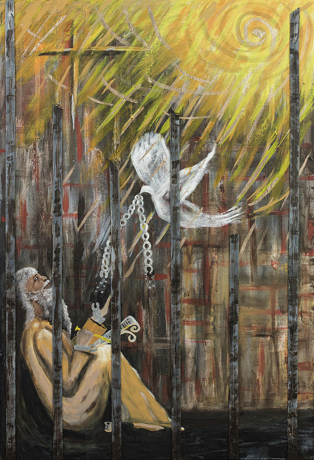 Paul Painting - I Paul, the Prisoner of Christ Jesus by Marianne Gonzales