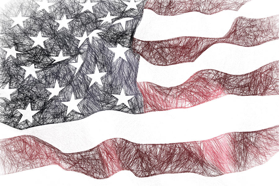 I Pledge Allegiance, No. 1A Digital Art by Will Barger