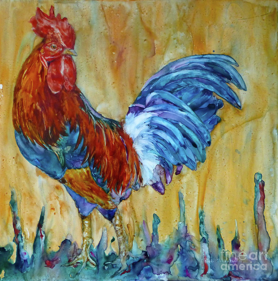 I Rule the Roost Painting by Paula Robertson