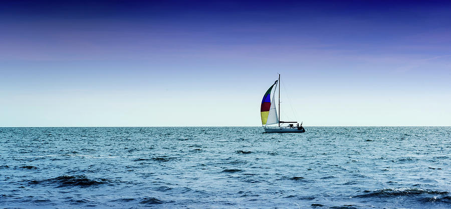 I Sail Alone Photograph by John Williams