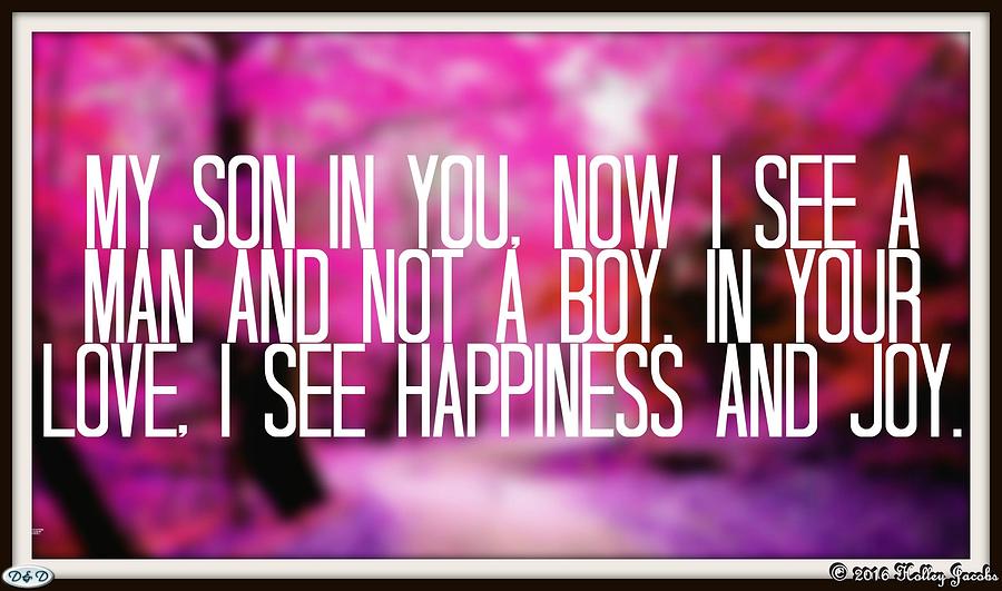 Son Photograph - I See A Man by Holley Jacobs Son Photograph - I See A Man by Holley Jacobs
