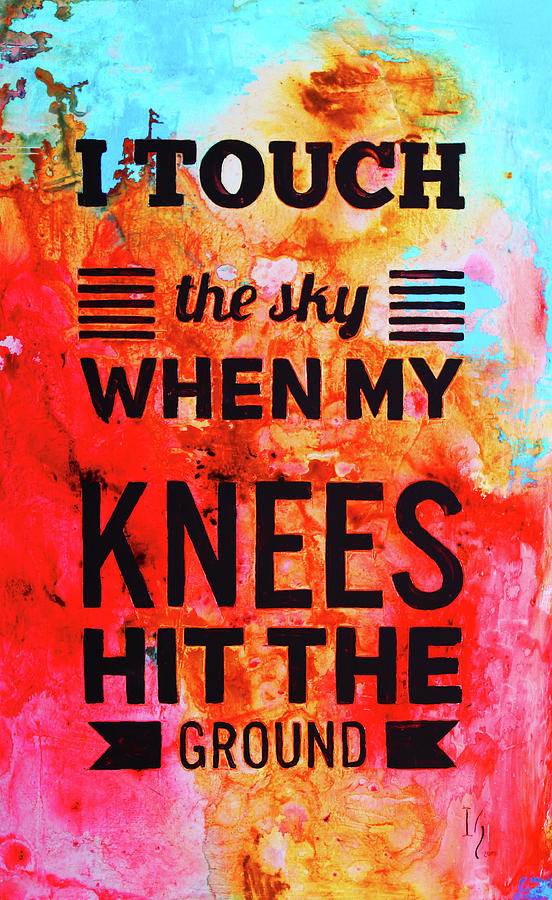 I Touch The Sky Painting by Iv