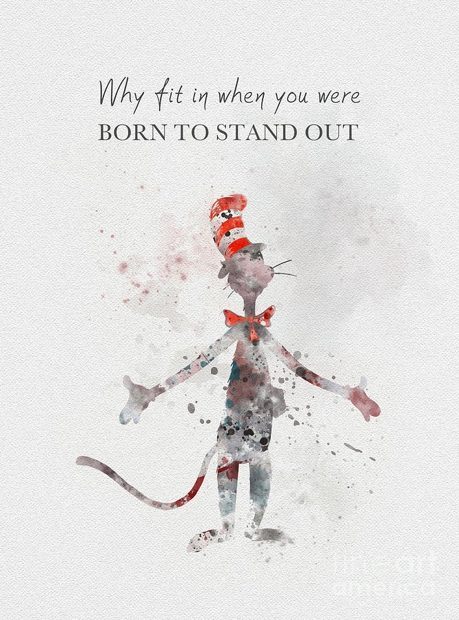 I was born to stand out Mixed Media by My Inspiration