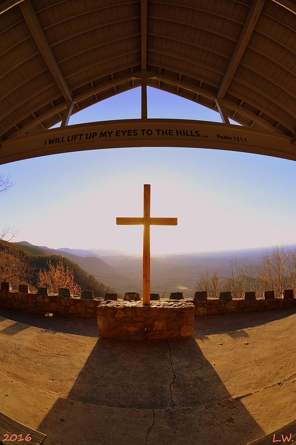 I Will Lift My Eyes To The Hills Psalm 121 1 Vertical Photograph by Lisa Wooten