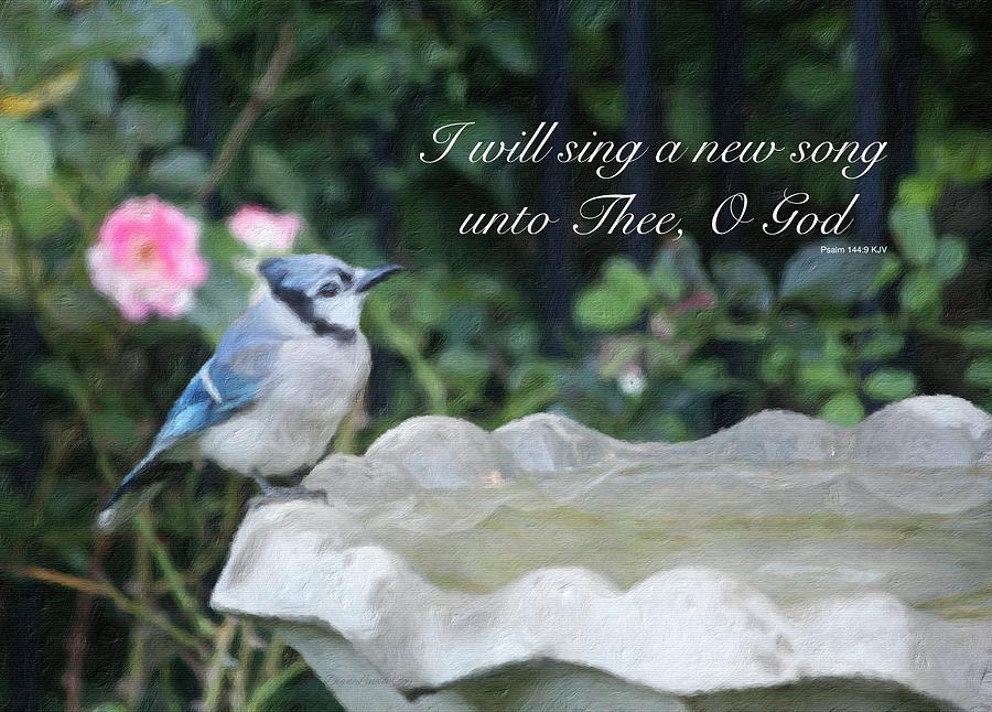 I Will Sing a New Song Photograph by Diane Lindon Coy